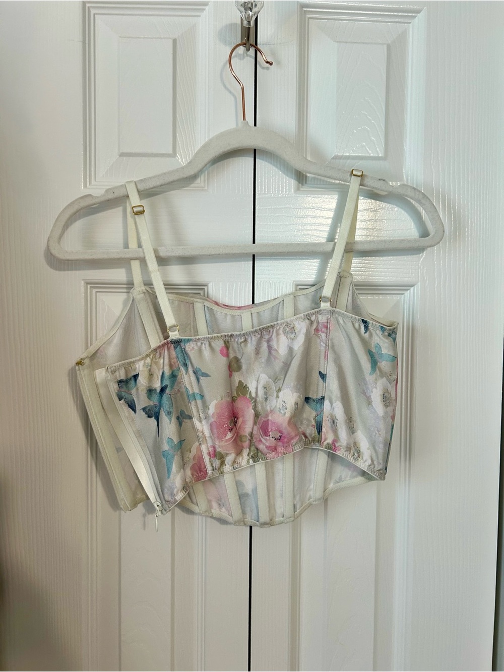Victoria's Secret Very Sexy Satin Draped Corset Top - Picture 2 of 5